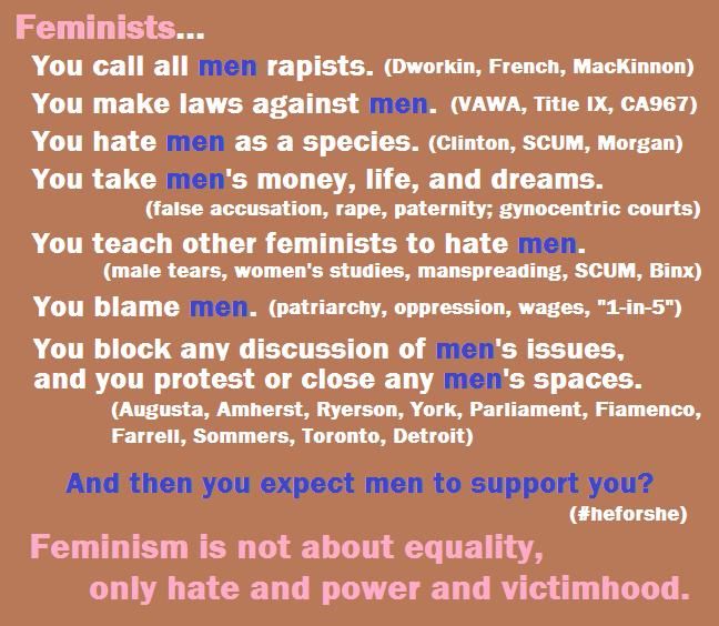 Do women even care about men?