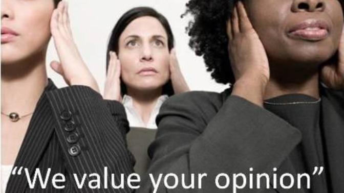 Have you ever been brushed or given the cold shoulder off by an office worker or professional?