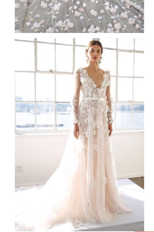Which wedding dress is more WOW?