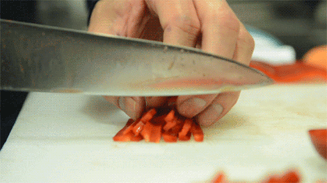 How good or fast is your knife skills?