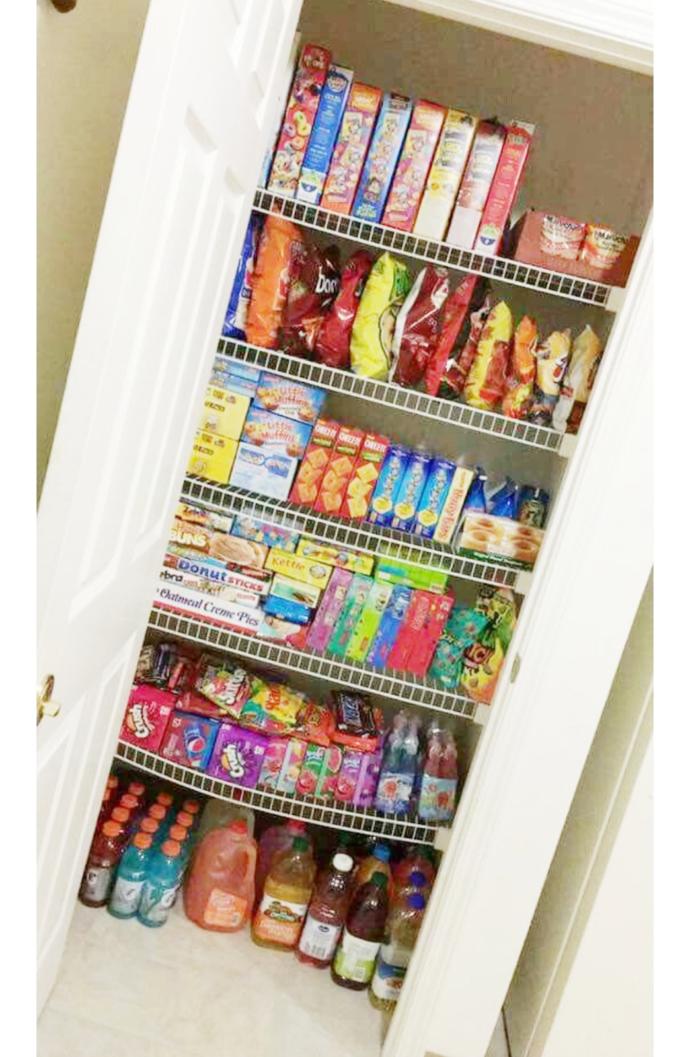 What would you steal from this snack closet?
