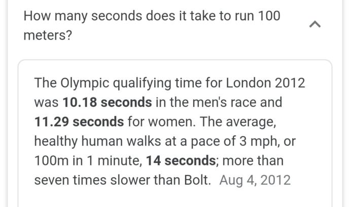 How fast can you guys and gals sprint 100 meters?