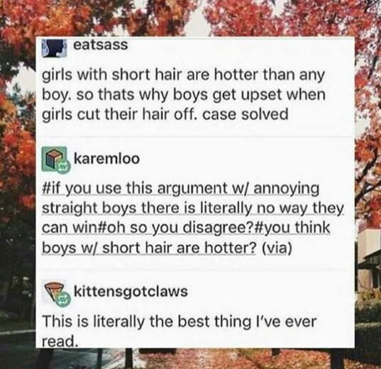 Why do men like long hair?