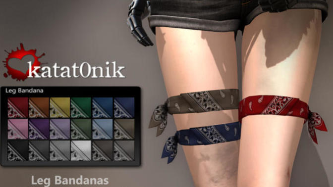 Girls, do you wear a bandana around your thigh?