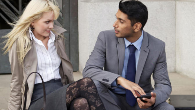 Is wrong to flirt with your boss?