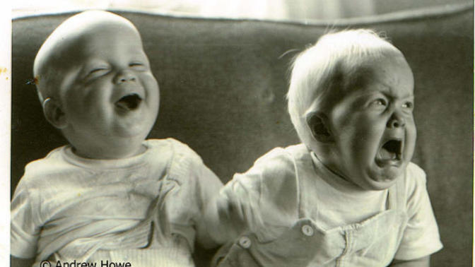 Were you a cry baby or were you a happy baby?