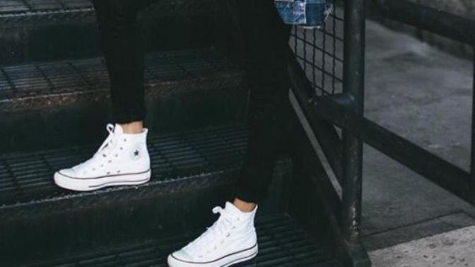 Guys heels or converse for a movie date?