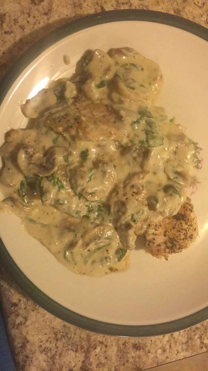 Has my creamy mushroom chicken improved?