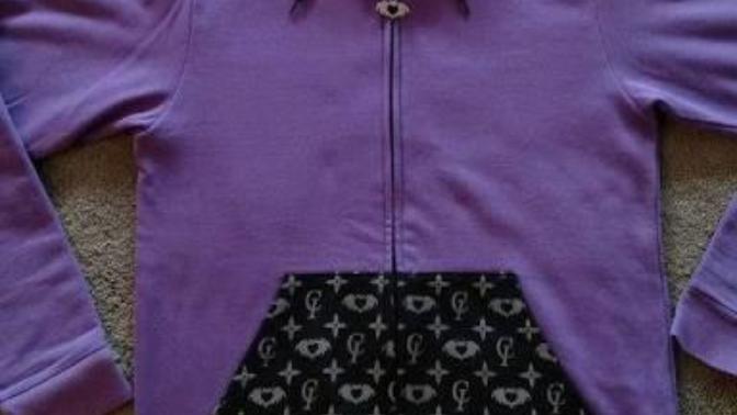 Do you like this black /grey /purple hoodie?