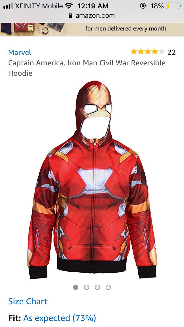 Marvel fans!!! I’m going as a female Captain America this Halloween and I need your opinion: Which hoodie?