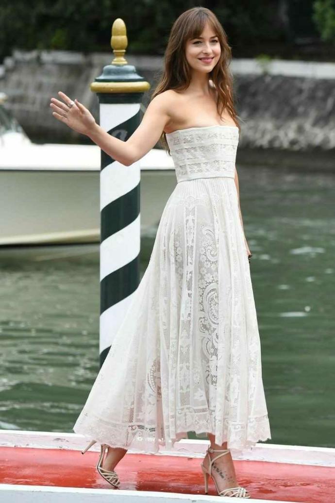Do you think Dakota Johnson is beautiful or average looking?