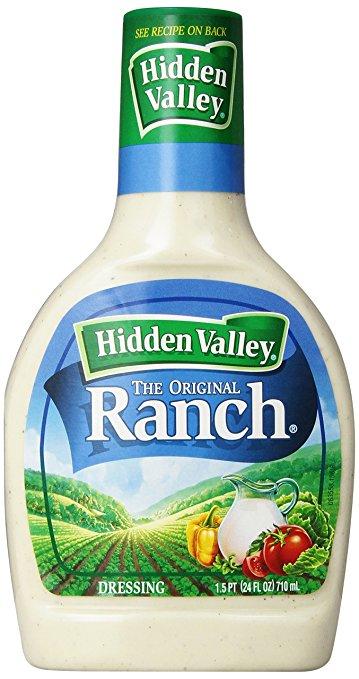 The only acceptable ranch dressing.