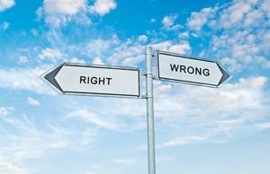 Where did the idea of morals come from?