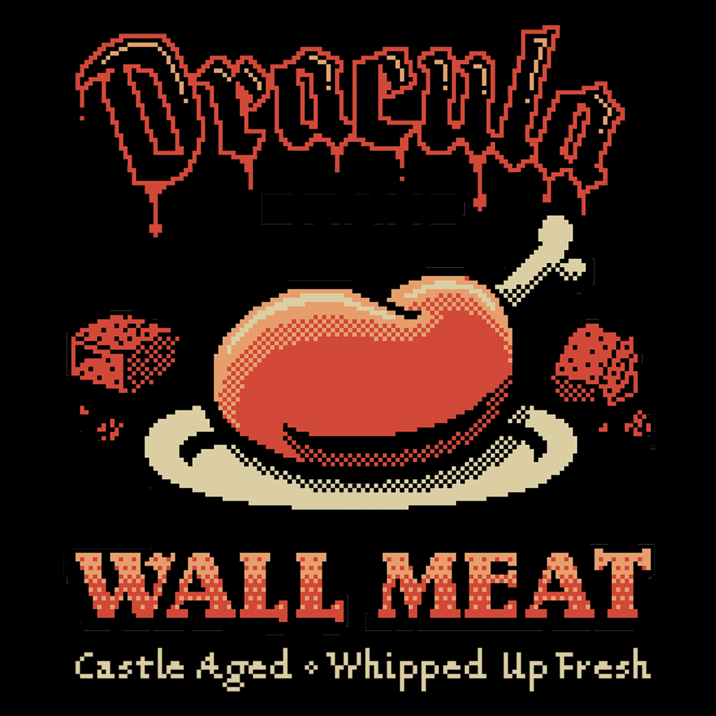 Would YOU regain YOUR strength by eating a full roast turkey found hidden behind a wall while fighting vampires?