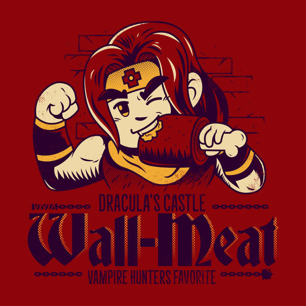 Would YOU regain YOUR strength by eating a full roast turkey found hidden behind a wall while fighting vampires?
