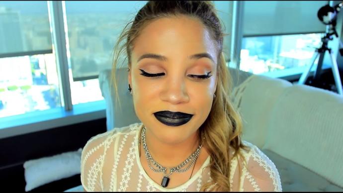 Men, what do you think of ladies with black lipstick?