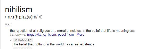 Is nihilism an objective truth?