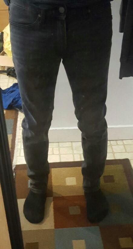 What do you think of these jeans on me?