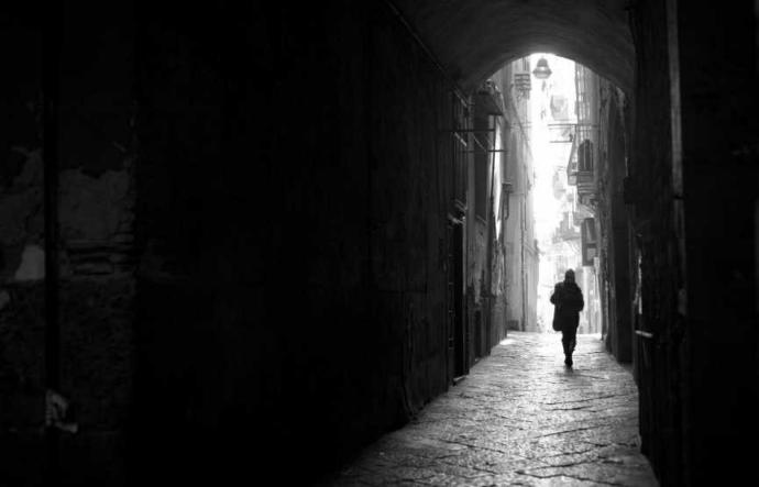 You are walking down a dark alley someone taps you on the back, who is it?