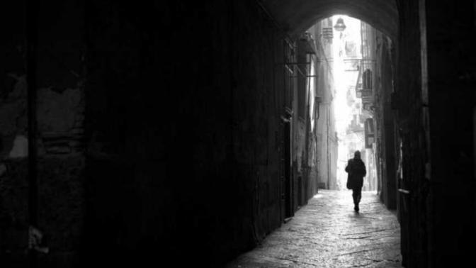 You are walking down a dark alley someone taps you on the back, who is it?
