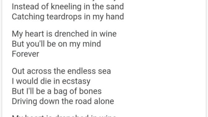 What do you think the lyrics of the song Don't Know Why by Norah Jones is about?