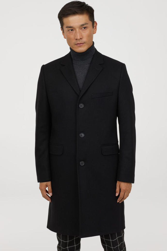 CAMEL or BLACK coat for men?
