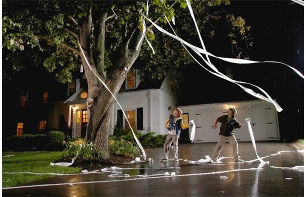 Your house has been TP'ed, egged, and you just stepped on a flaming bag of dog poo, what are your plans for the little troublemaker if you find him?