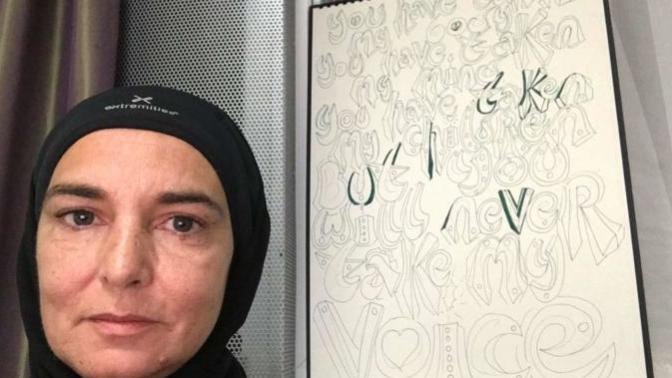 Psycho Sinead O'Connor is now Psycho Shuhada Davitt. Who cares?