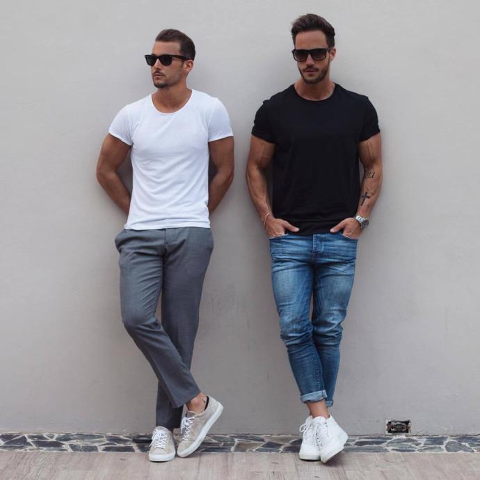 Girls, is it true a guy wearing a black t shirt could help you find him attractive?