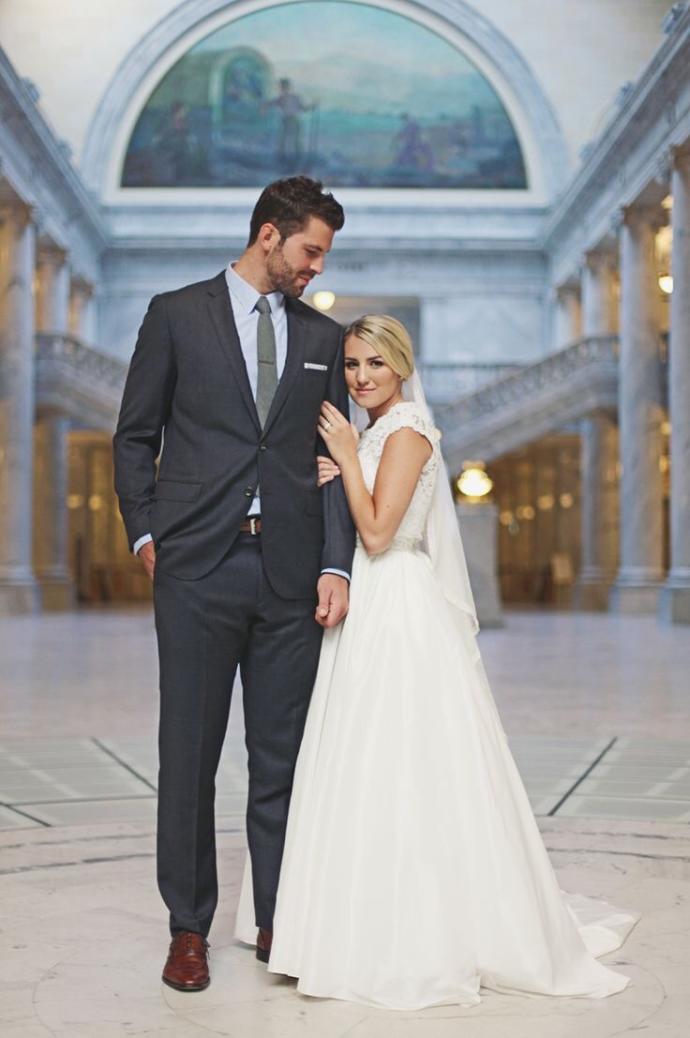 Why do the tallest guys date the shortest girls?