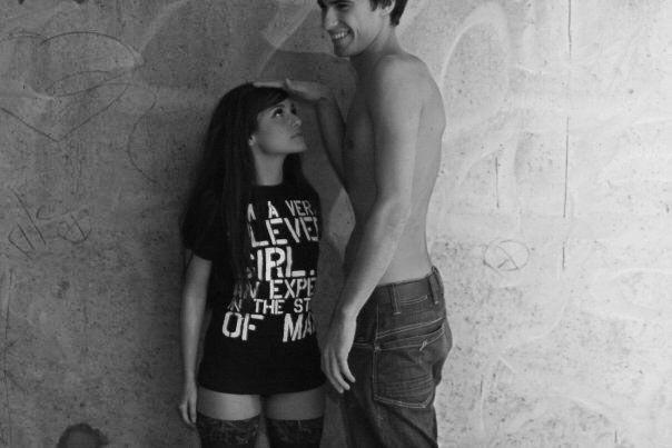 Why do the tallest guys date the shortest girls?