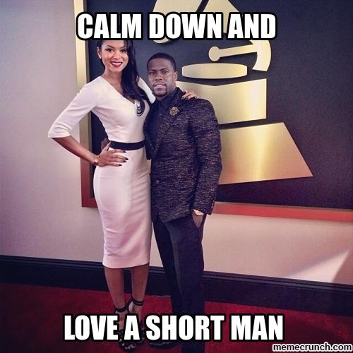 Why do the tallest guys date the shortest girls?