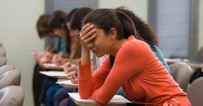 Have you ever cried in an exam or after it?