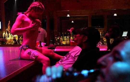 How often do you go to strip clubs?