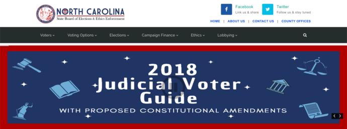 It's right there, in the Board of Elections homepage.
