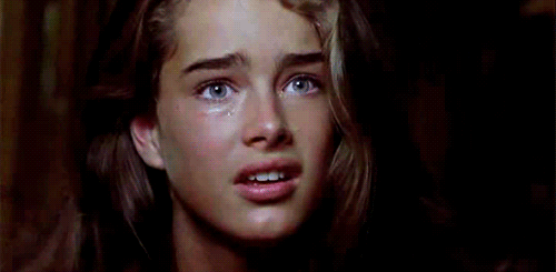 Did you ever see young Brooke Shields OMG? Isn't she stunning?