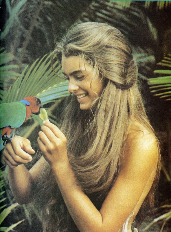 Did you ever see young Brooke Shields OMG? Isn't she stunning?
