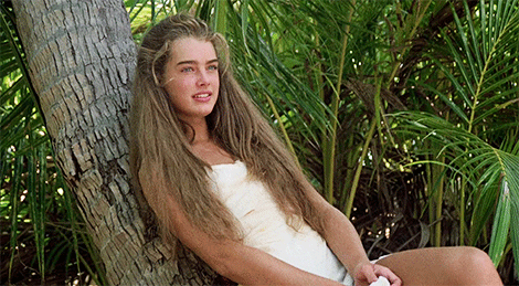 Did you ever see young Brooke Shields OMG? Isn't she stunning?