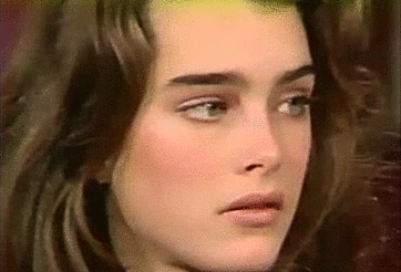 Did you ever see young Brooke Shields OMG? Isn't she stunning?
