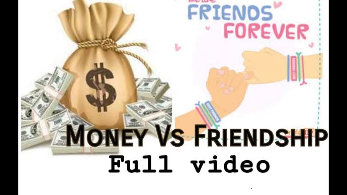 Which is more important, money or friends? Why?