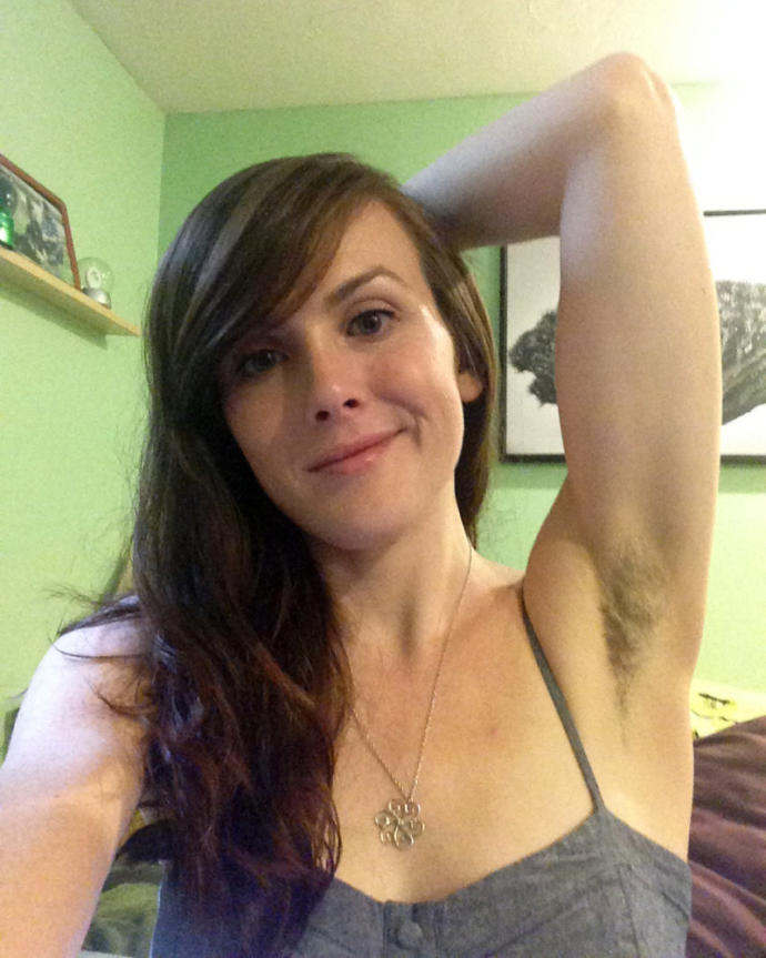 Girls, do any of you have armpit hair?