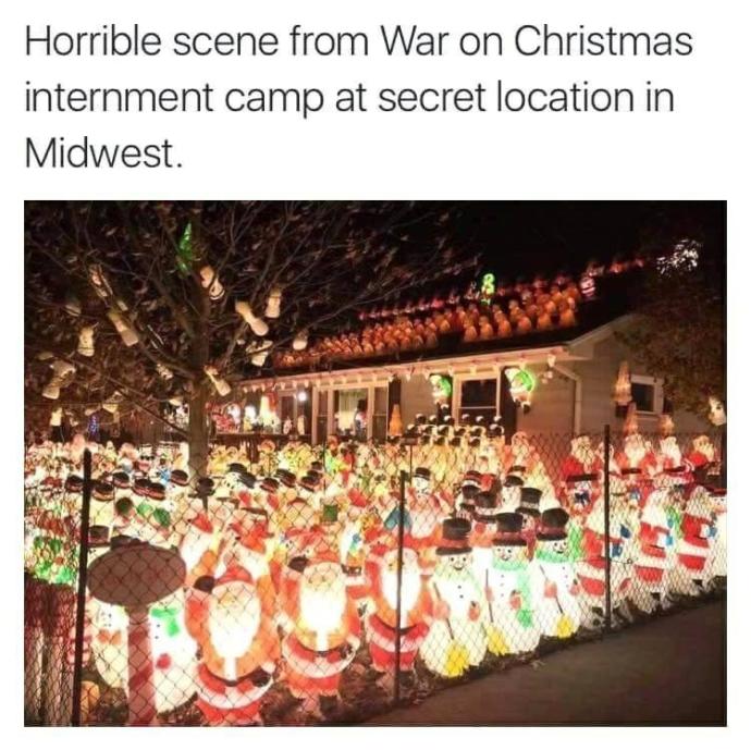 Liberals are you going to renew your war again this year on Christmas?