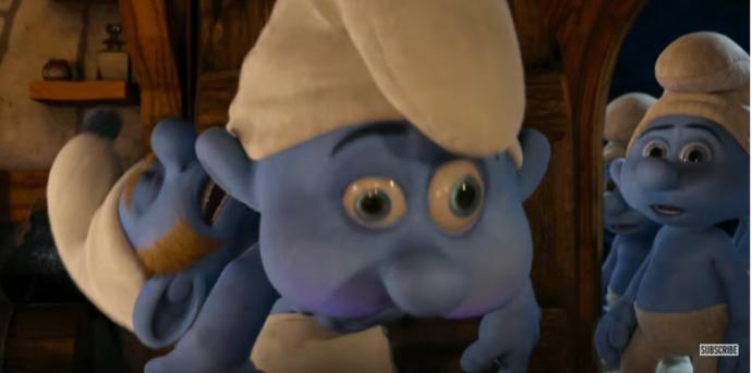 If you choke a Smurf, what color will it turn?