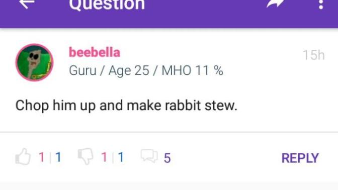 Was it sick and twisted of me to say this?