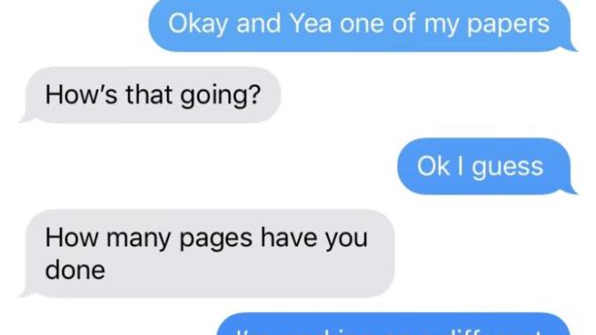 Should I just tell him I’m bored (I like him)... but I’m honestly bored of our text?