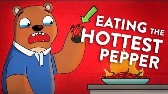 Would you dare eat a hottest pepper? Even if it's a challenge?