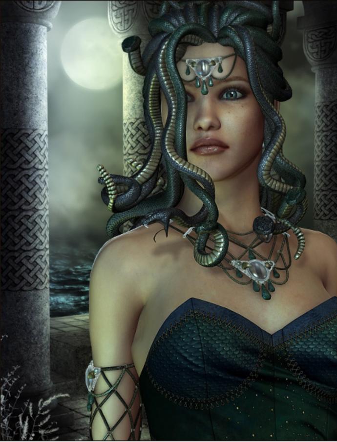 Why is Medusa portrayed as a monster instead of a victim?