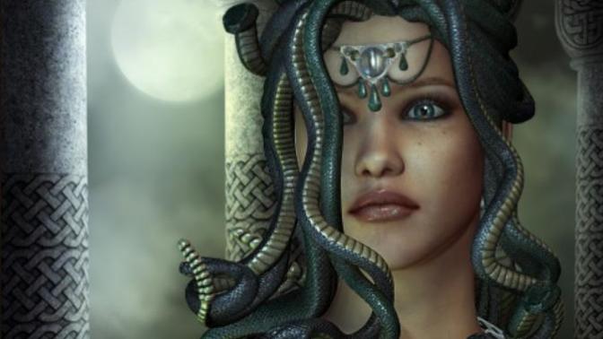 Why is Medusa portrayed as a monster instead of a victim?