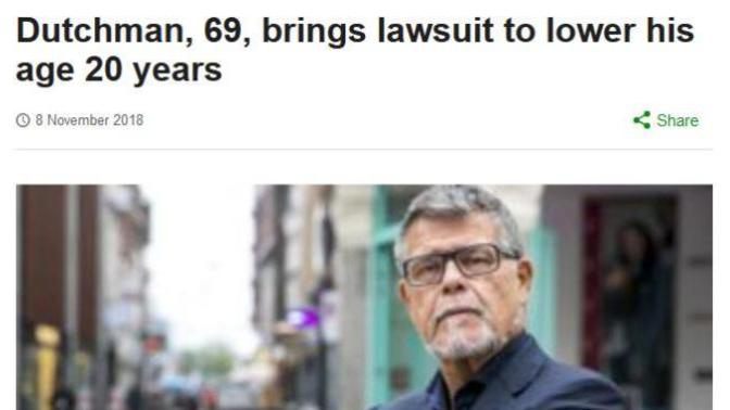 Should you be able to legally change your age?