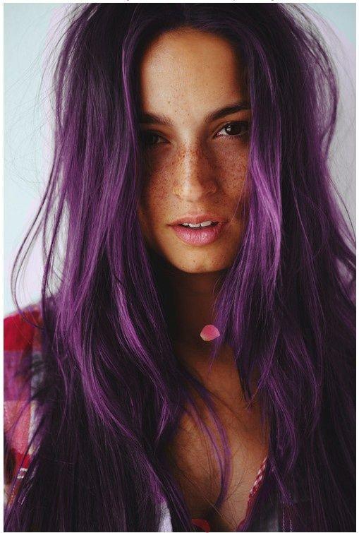 What unnatural hair color you like best on girls?